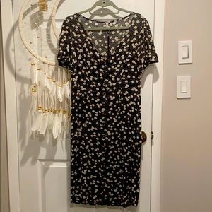 Floral 90s Dress